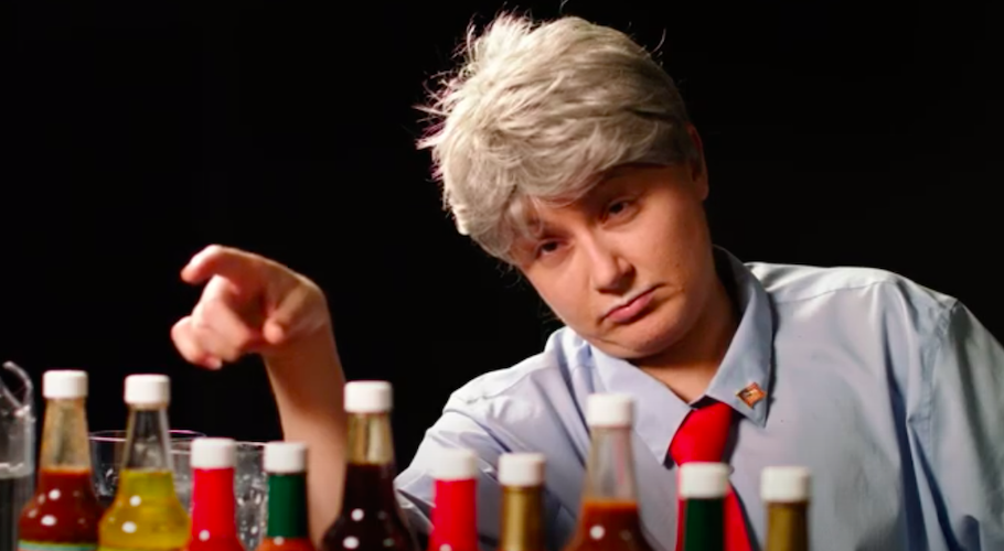 HOT ONES with JOE BIDEN – Will He Win Against Trump? | A Hot Ones Parody